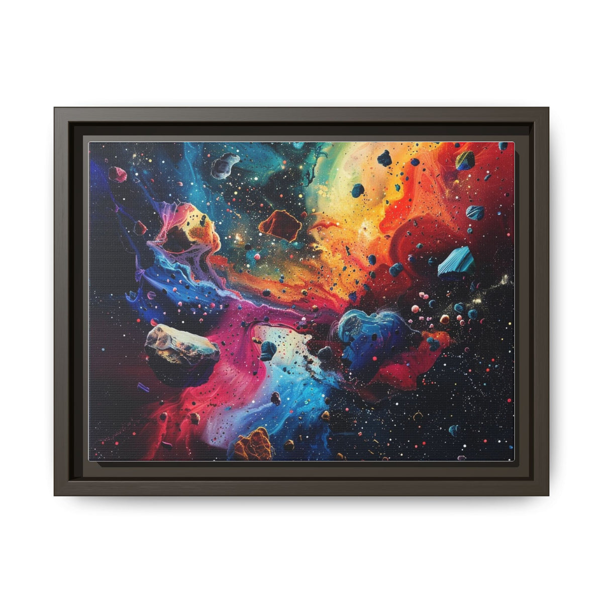 Matte Canvas, Framed (Multi-color)