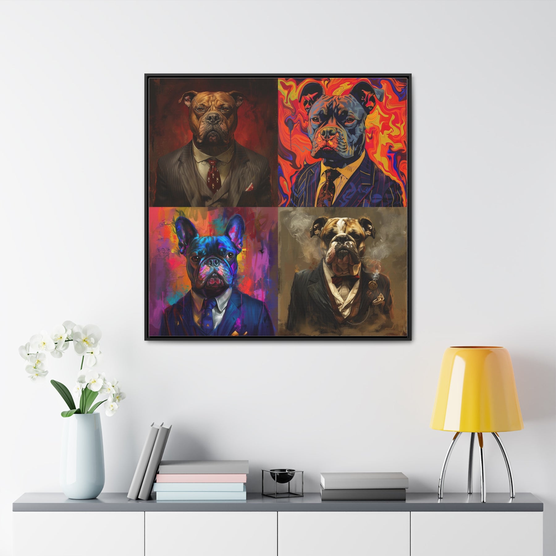 Gallery Canvas Wraps, Square Frame